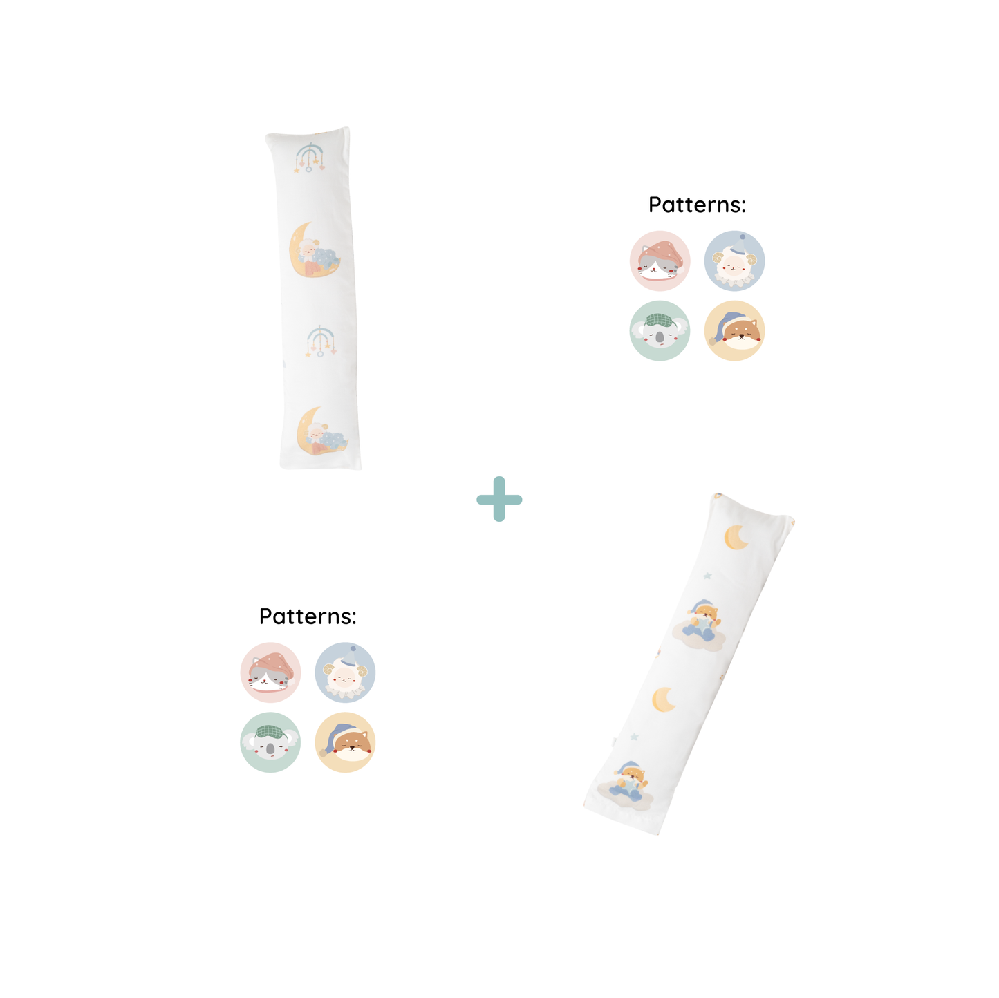 Miss C's Pick - Pillow Case / Bolster Case Bundle (Small)
