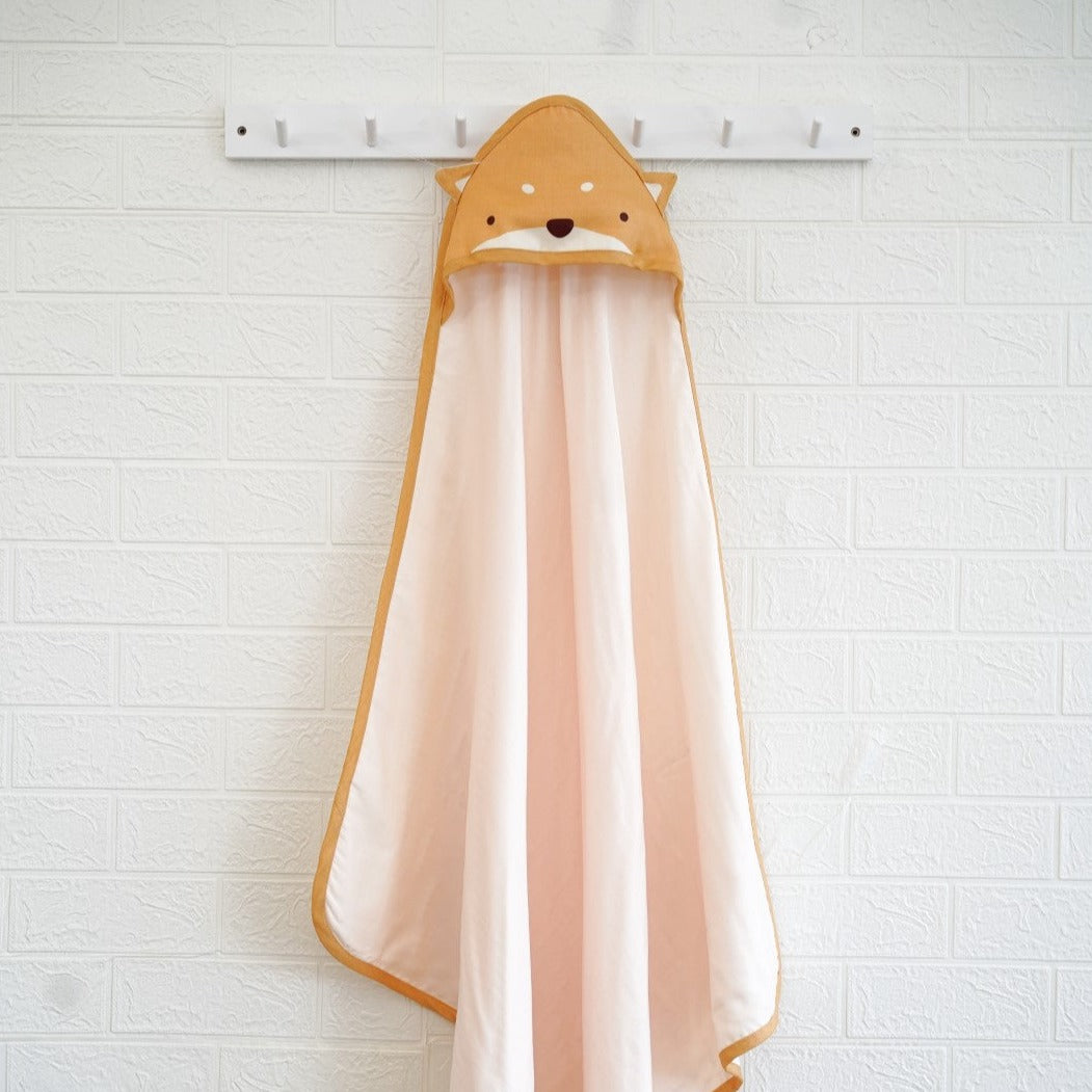 Granny Ben TENCEL™ Muslin Animal Hooded Swaddle