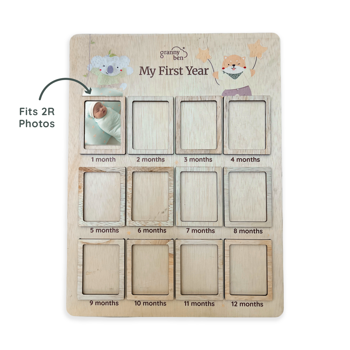 GRANNY BEN MALAYSIA FIRST YEAR PICTURE BOARD