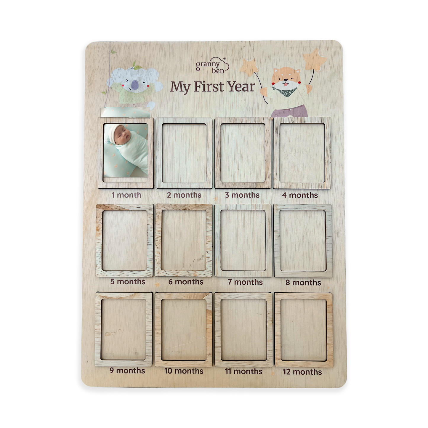 GRANNY BEN MALAYSIA FIRST YEAR PICTURE BOARD