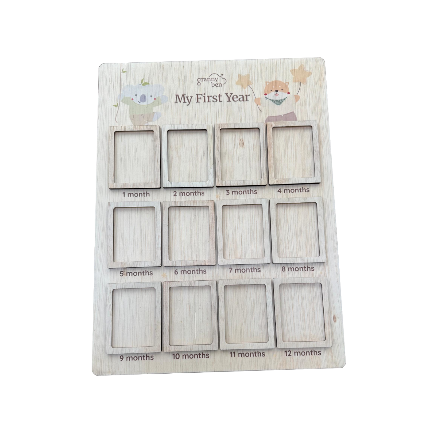 GRANNY BEN MALAYSIA FIRST YEAR PICTURE BOARD