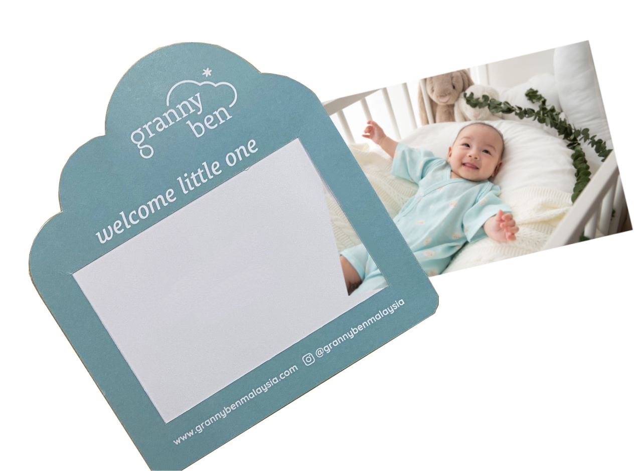 GRANNY BEN MALAYSIA HELLO WORLD PICTURE CARD (3R)