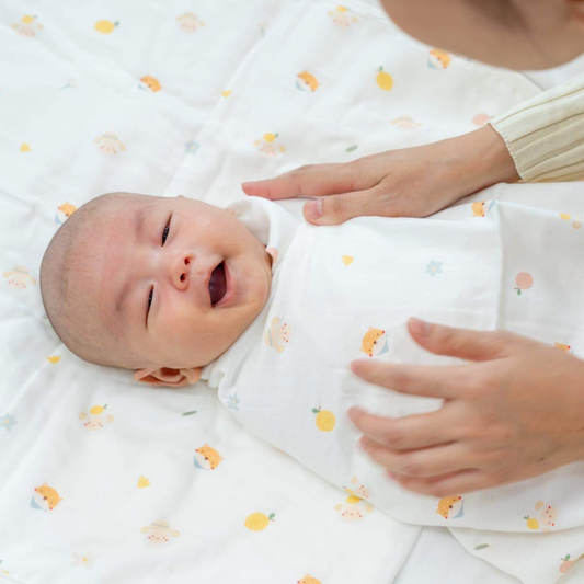 Granny Ben Picnic Time TENCEL™ Muslin Swaddle Cloth (Limited Edition)