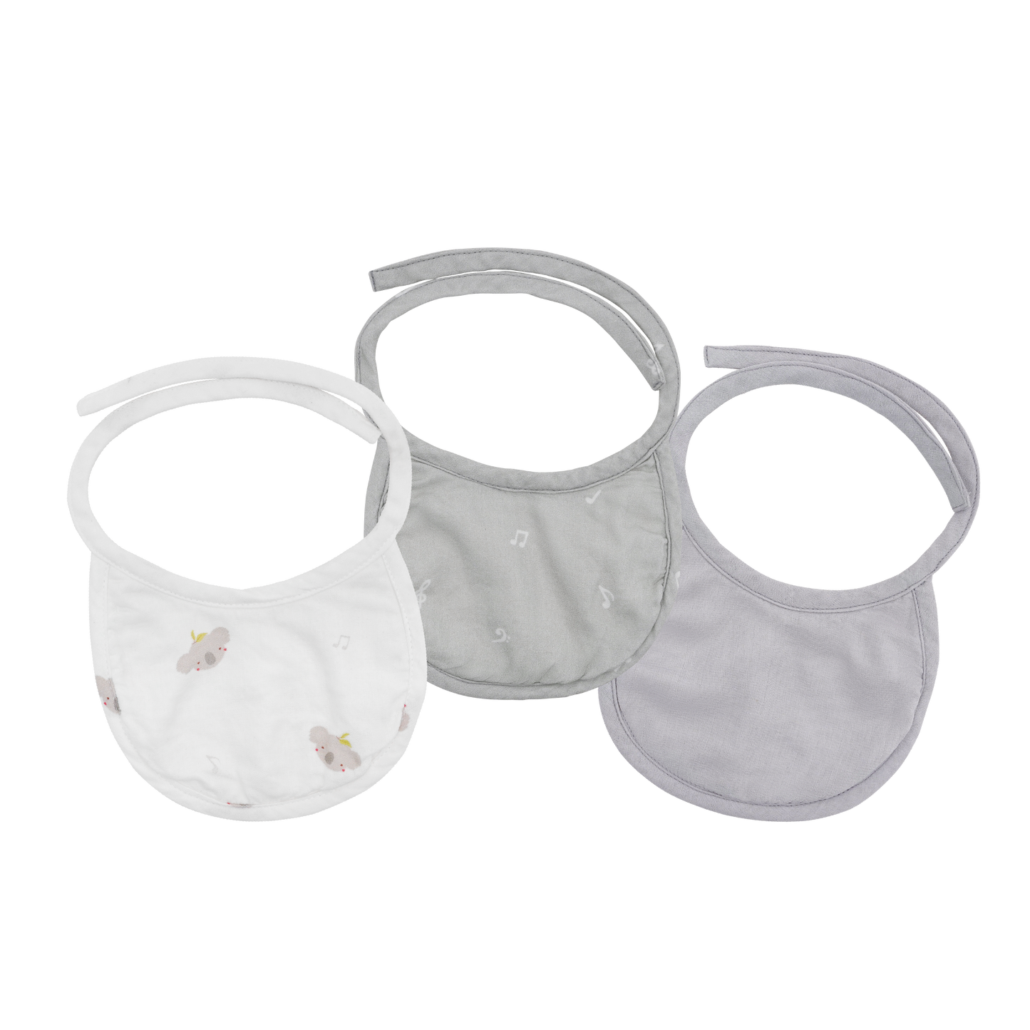 Granny Ben TENCEL™ Muslin Newborn Bib (3 pack)