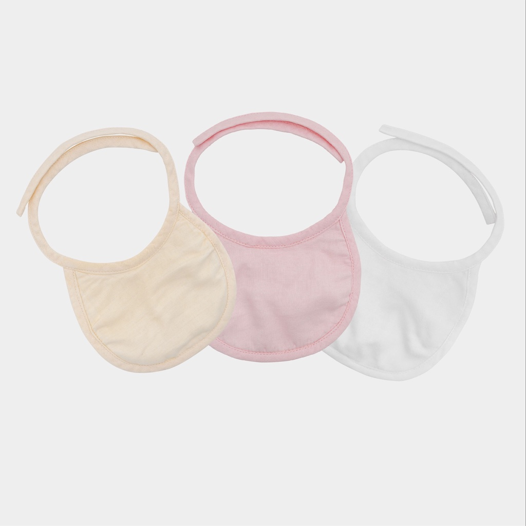 Granny Ben TENCEL™ Muslin Newborn Bib (3 pack)