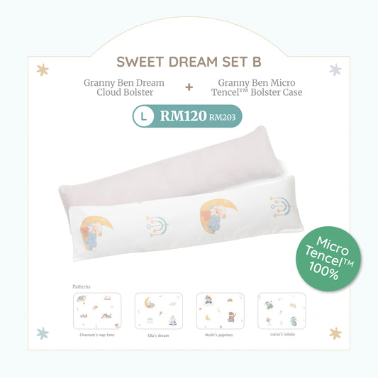 Sweet Dream Set B (Bolster + Bolster Case Size L)