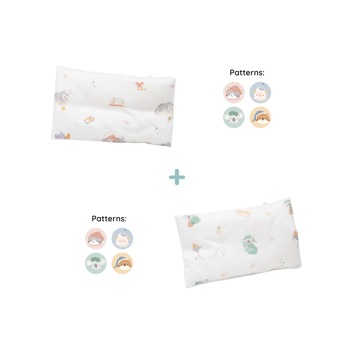 Miss C's Pick - Pillow Case / Bolster Case Bundle (Small)