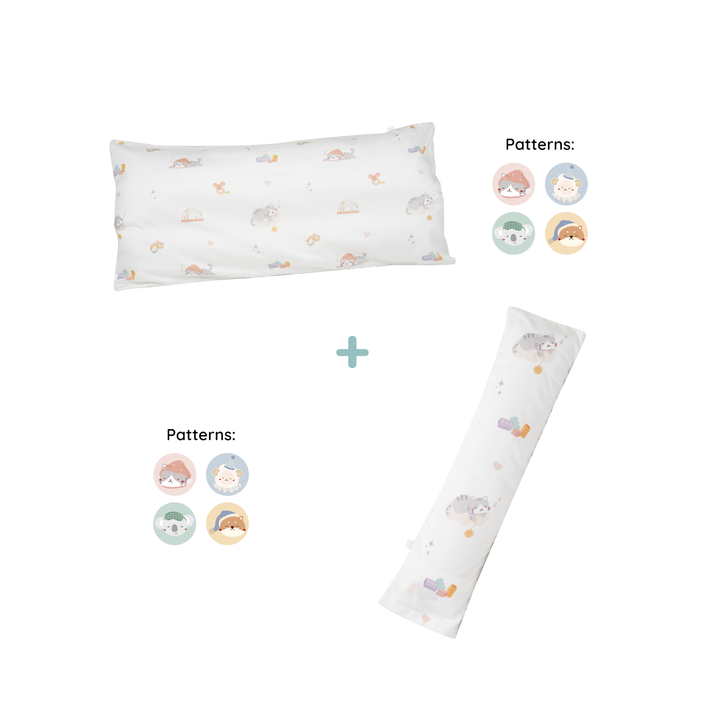 Miss C's Pick - Pillow Case / Bolster Case Bundle (Large)