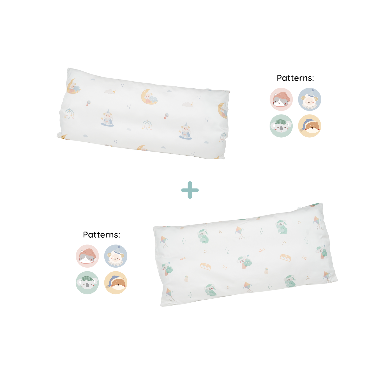 Miss C's Pick - Pillow Case / Bolster Case Bundle (Large)