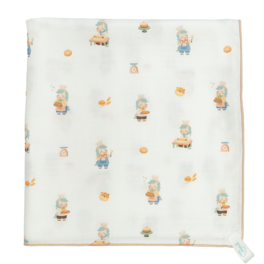 [NEW] Granny Ben TENCEL Muslin Swaddle Cloth Little Oven Collection
