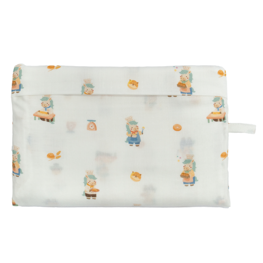 [NEW] Granny Ben TENCEL Muslin Pocket Poncho Little Oven Collection