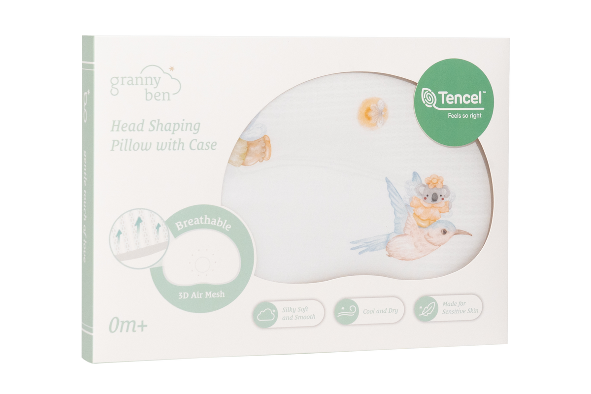 Head Shaping Pillow with Extra Fine Tencel Pillow Case