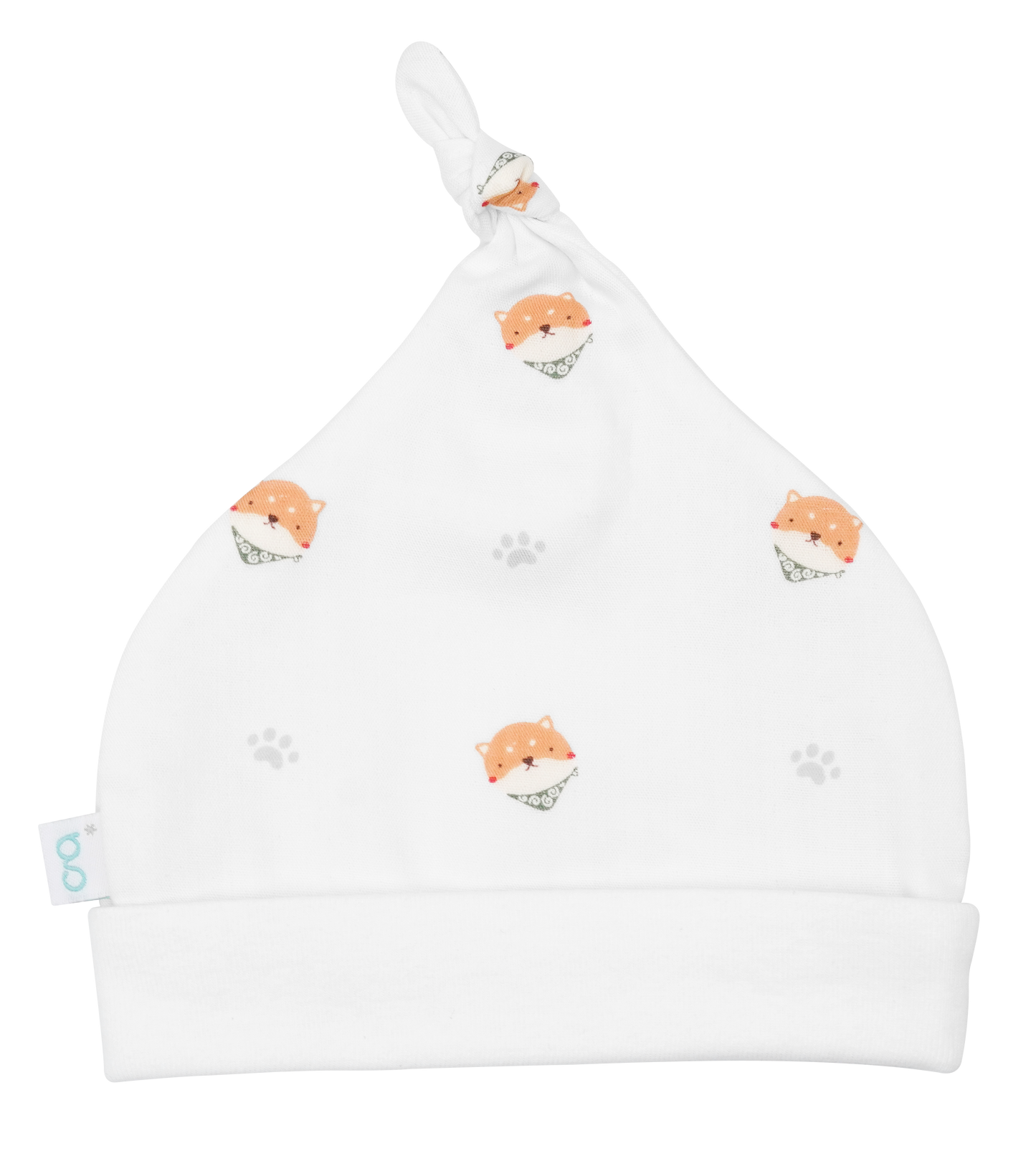 Granny Ben TENCEL™ Muslin Top Knot Beanie Hat