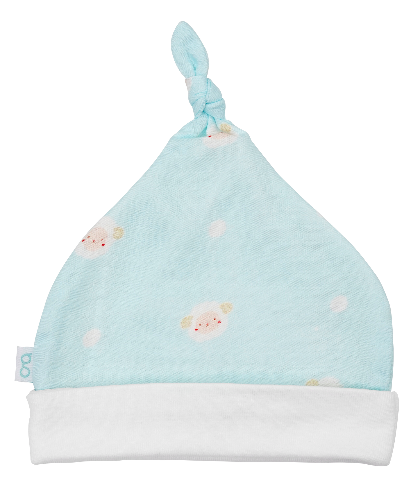 Granny Ben TENCEL™ Muslin Top Knot Beanie Hat