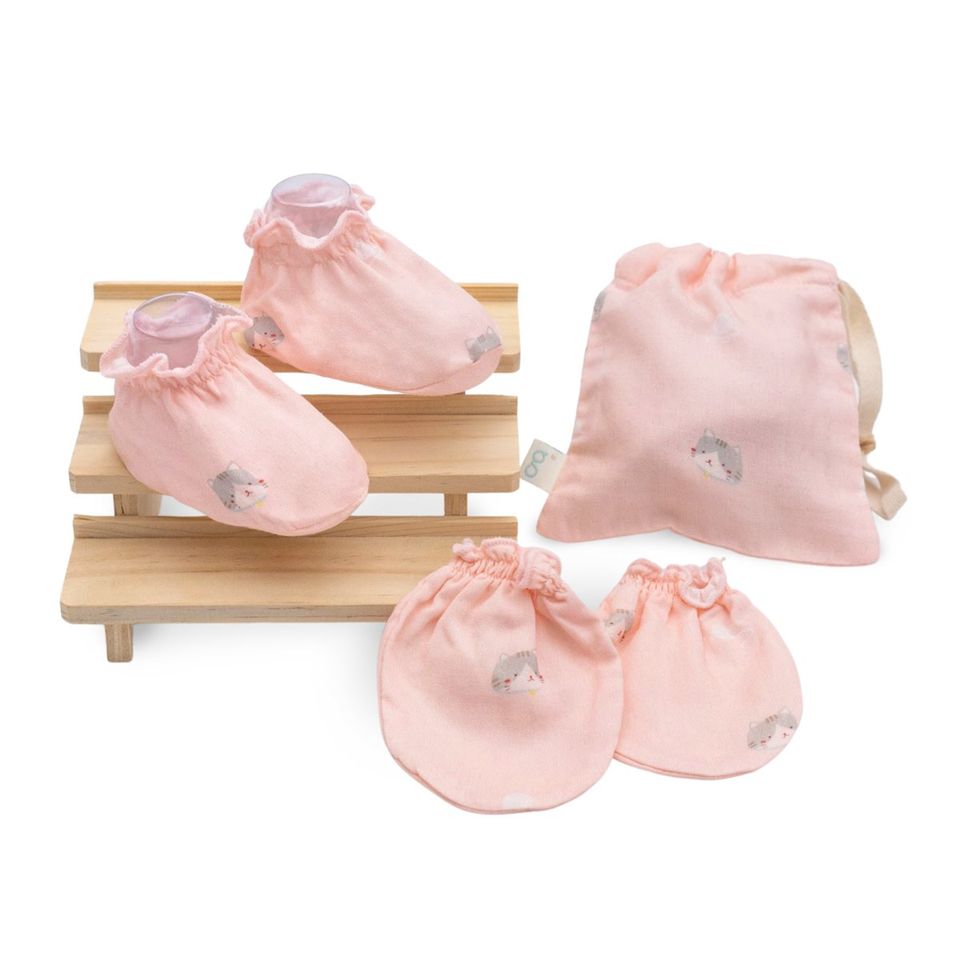 Granny Ben TENCEL™ Muslin Baby Mittens & Socks