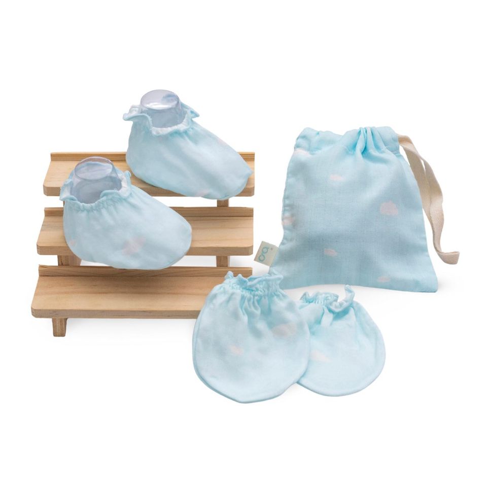 Granny Ben TENCEL™ Muslin Baby Mittens & Socks