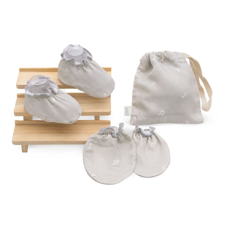 Granny Ben TENCEL™ Muslin Baby Mittens & Socks